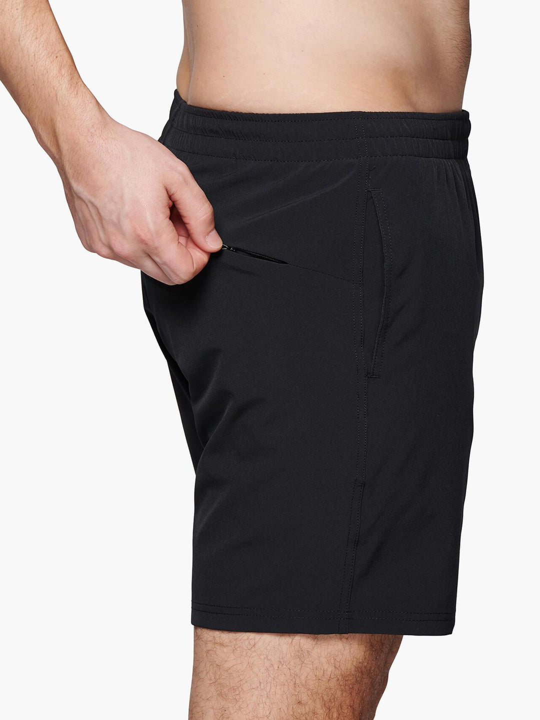 Key Shorts| Men's Swim-Ready Training Short in Black – STR/KE